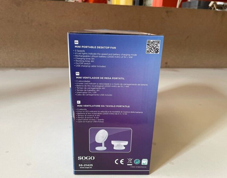 SOGO MINI PORTABLE FAN